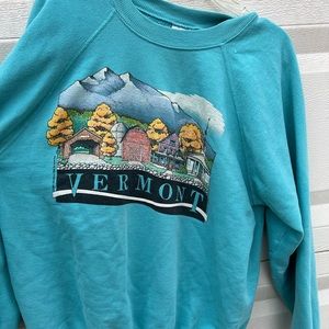 Vintage 80s Vermont Crewneck Sweatshirt